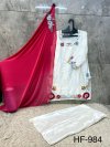 Hoor Tex 984 A To D Malai Satin Embroidery Salwar Kameez 